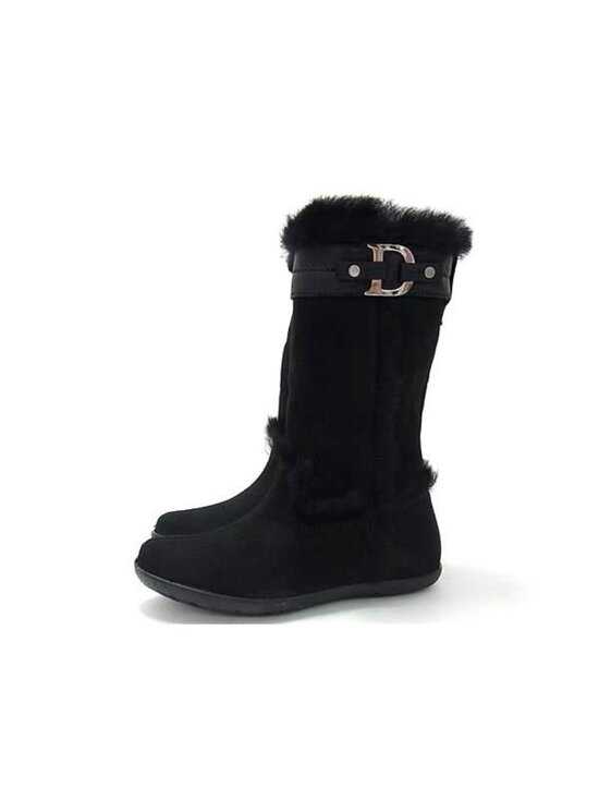Kids Dior Suede Boots Listed 25 Shoes Kids Black